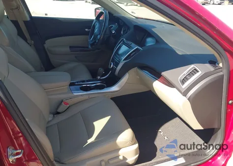 2017 Acura Tlx Technology Package z USA, uszkodzony, nr VIN 19UUB1F55HA005920